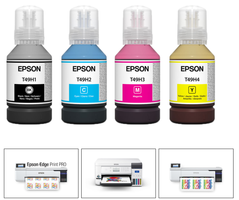 Epson SureColor SC-F530 เครื่องพิมพ์ซับลิเมชั่น 24 นิ้ว สำหรับงานผ้าและของพรีเมียม
